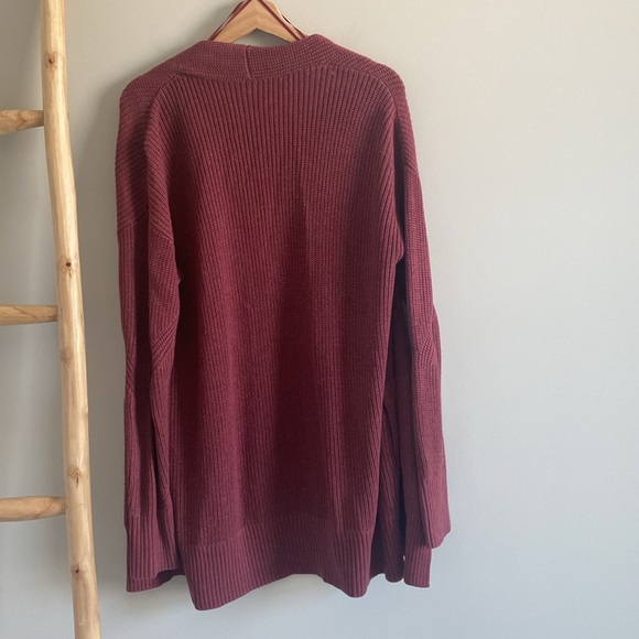 Lululemon Cashlu Knit Cardigan Sweater Sz M/L - Picture 5 of 6